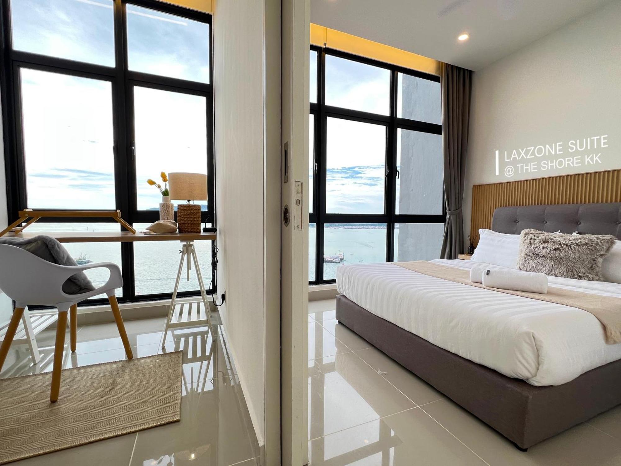 The Shore Cbd Kota Kinabalu By Laxzone Suite Quarto foto